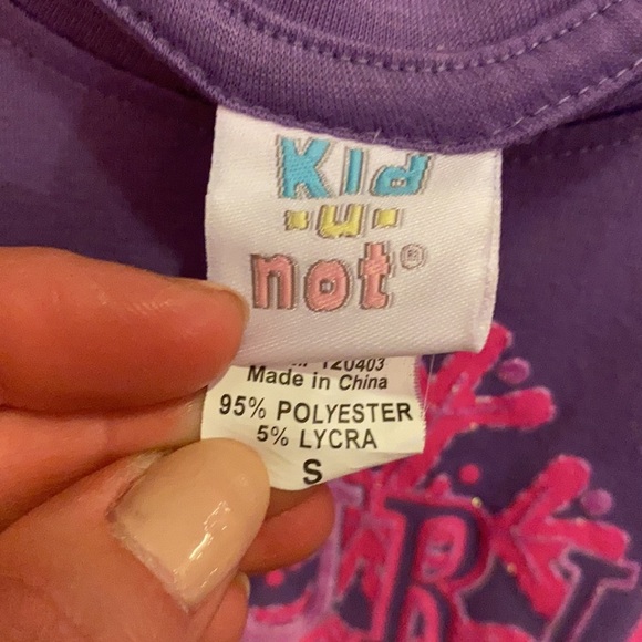 Kid U Not Telluride CO snowflake pink purple shortsleeve souvenir t-shirt Small​ - Picture 5 of 5